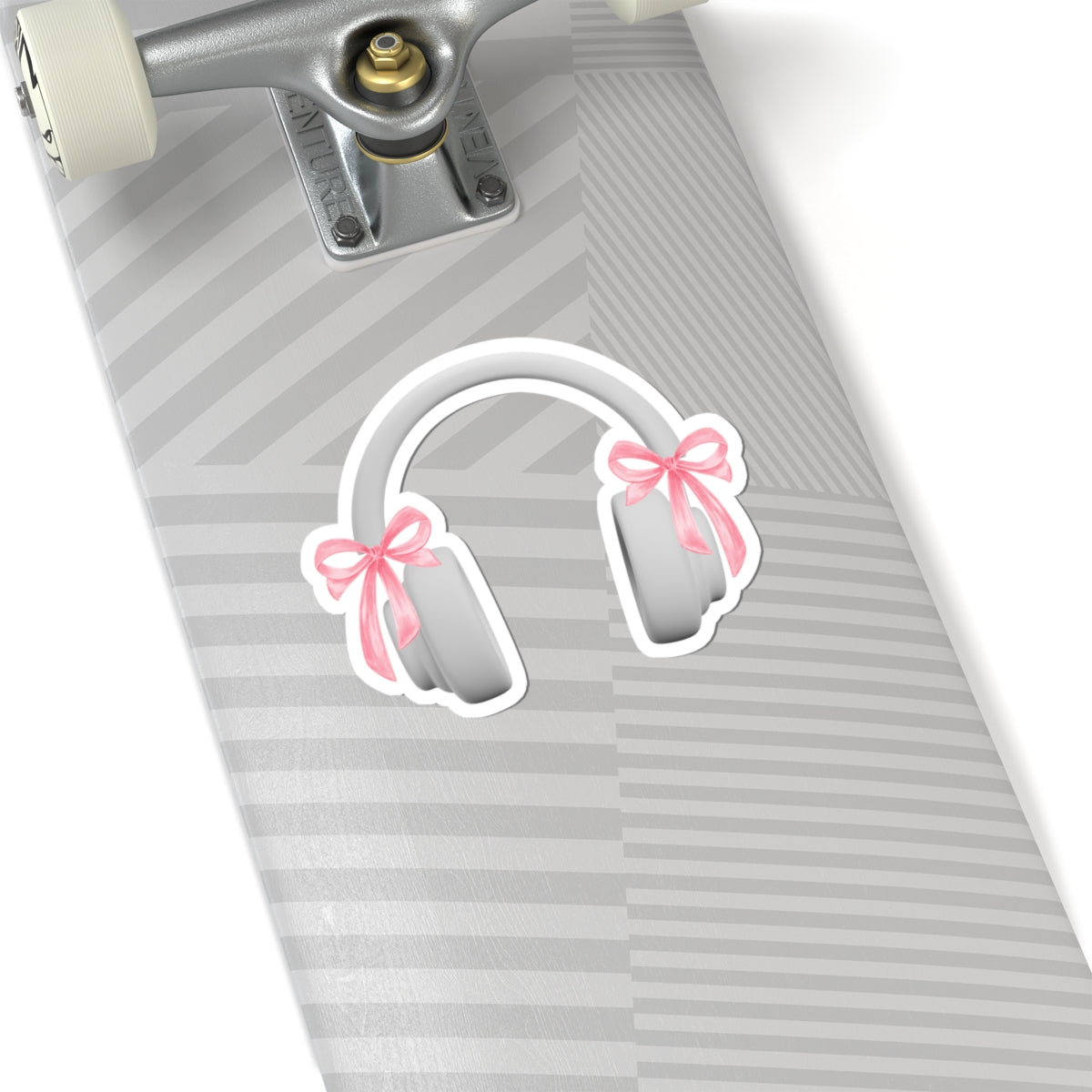 Cute Headphones Kiss-Cut Stickers for Music Lovers, Laptop Decals, Gift for Teen Girls, Aesthetic Stickers, School Supplies
