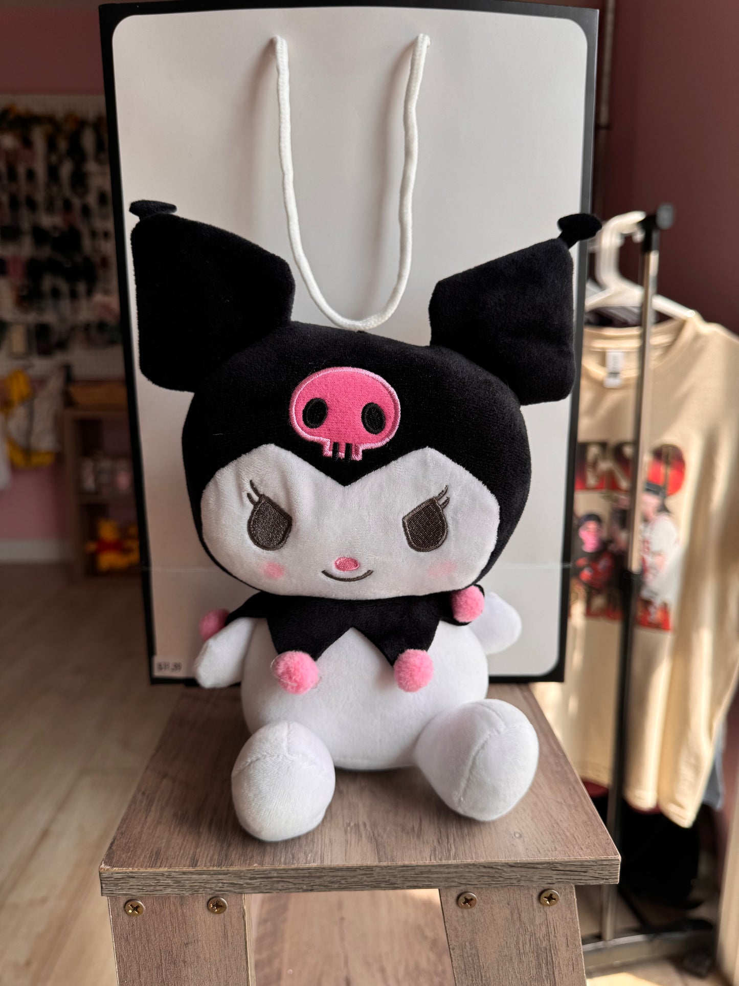 Kuromi plushie