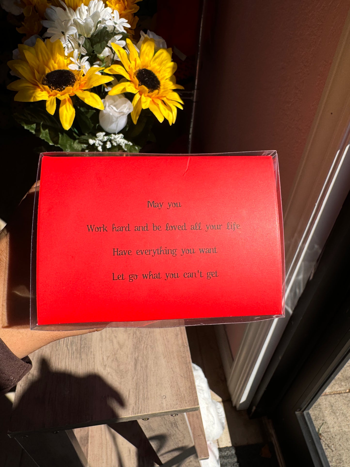 Especially for you flower boxes