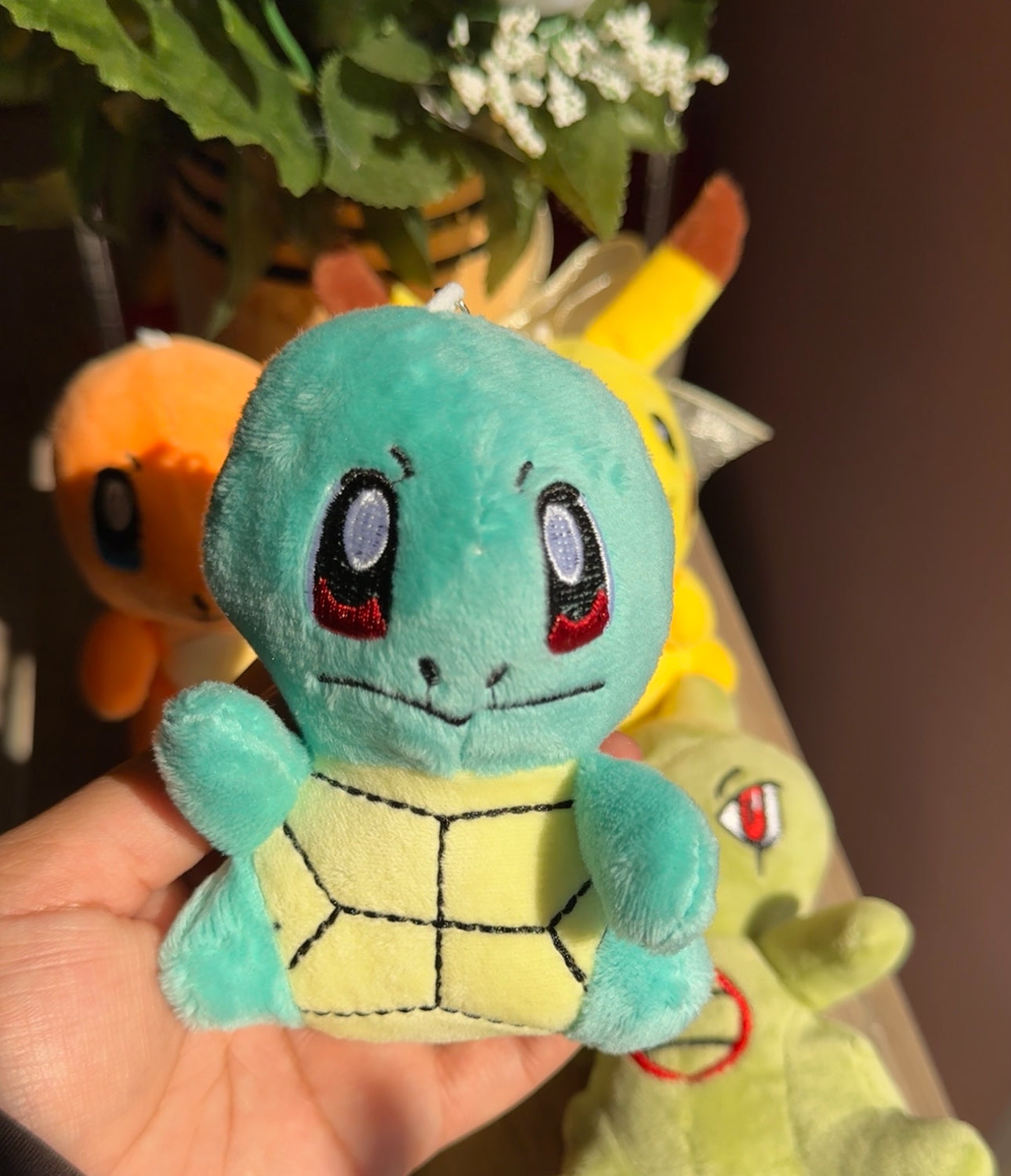 Pokémon keychain plush