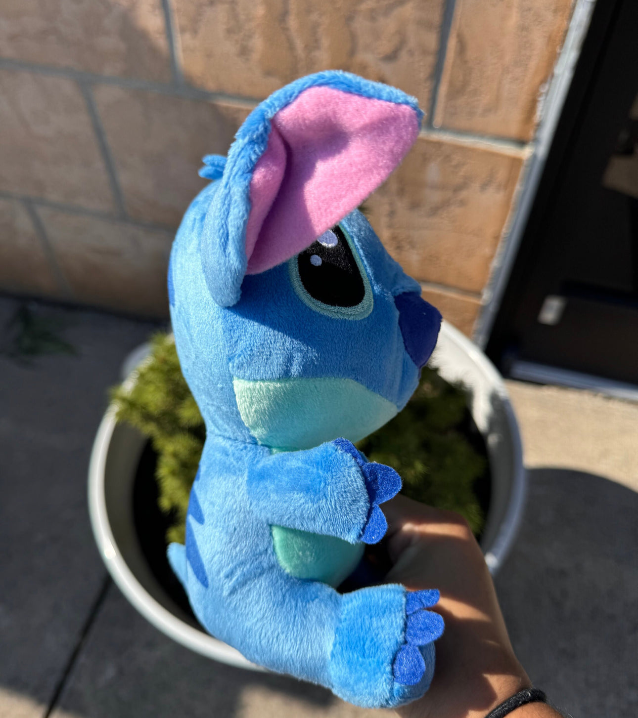 Stitch and angel plushies