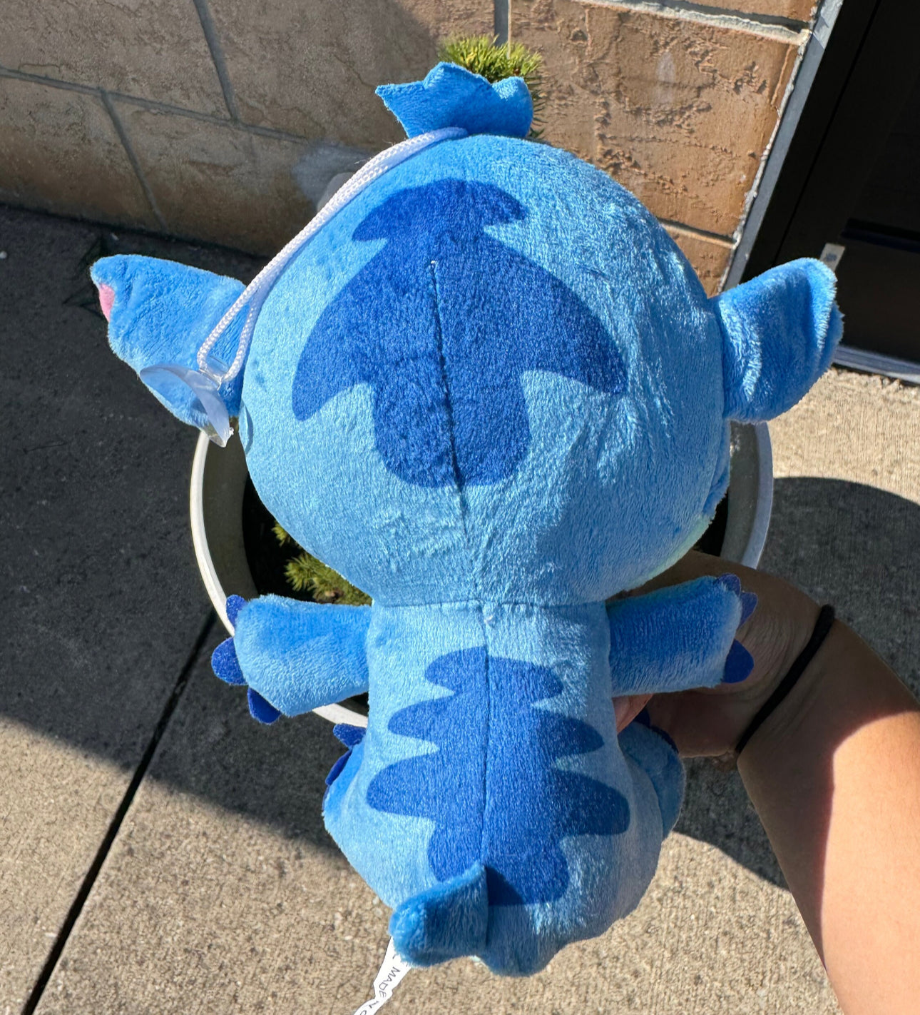 Stitch and angel plushies