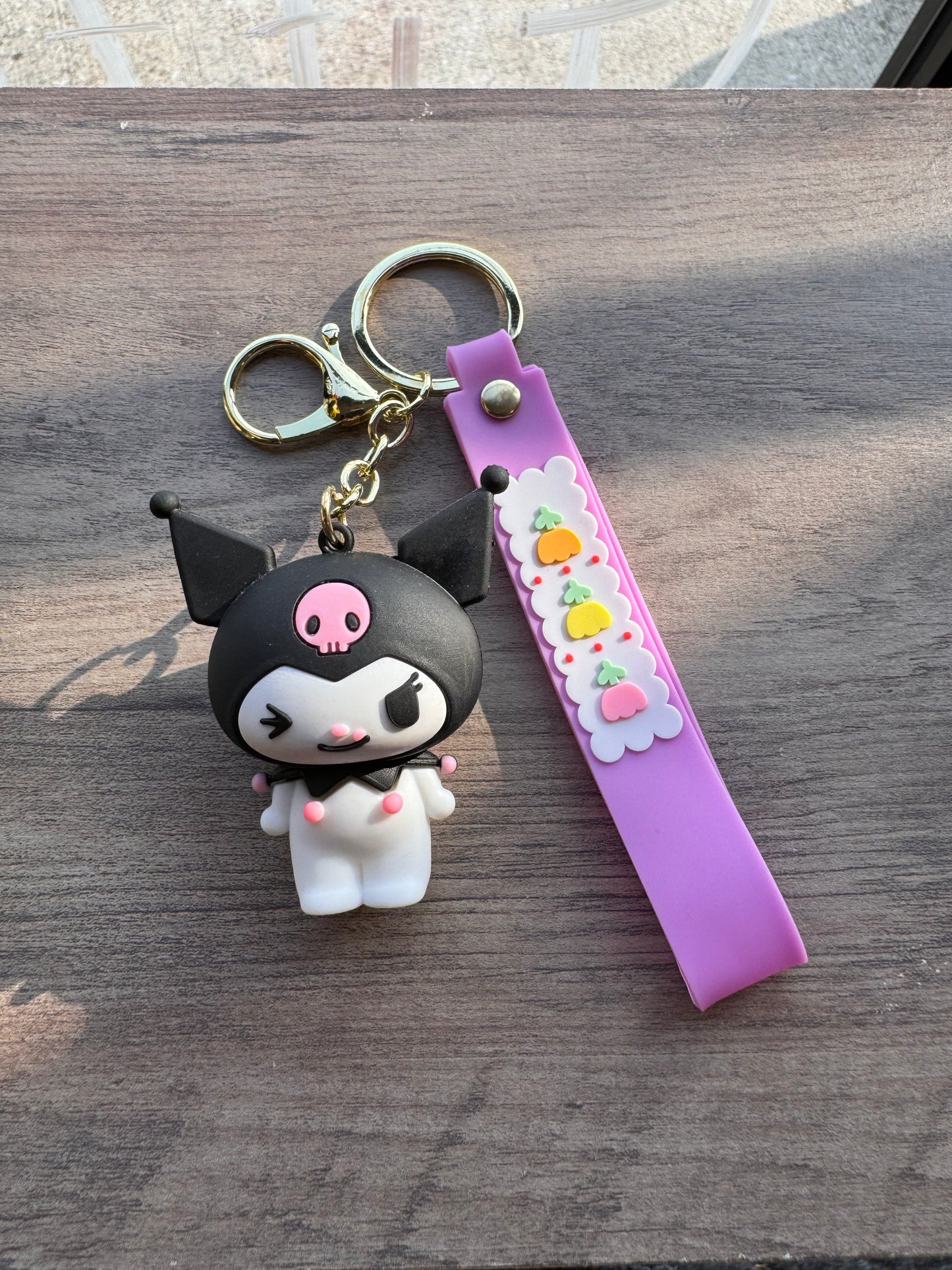 Kuromi keychains
