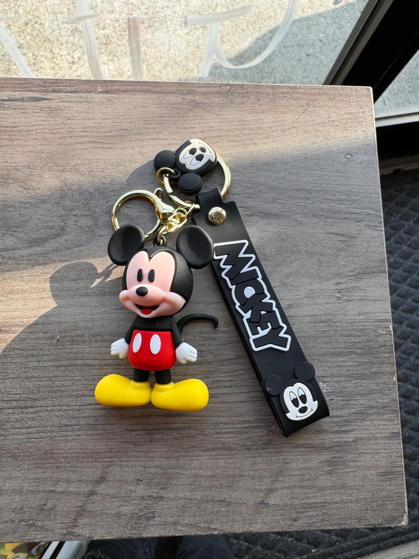 Mickey and Minnie keychains