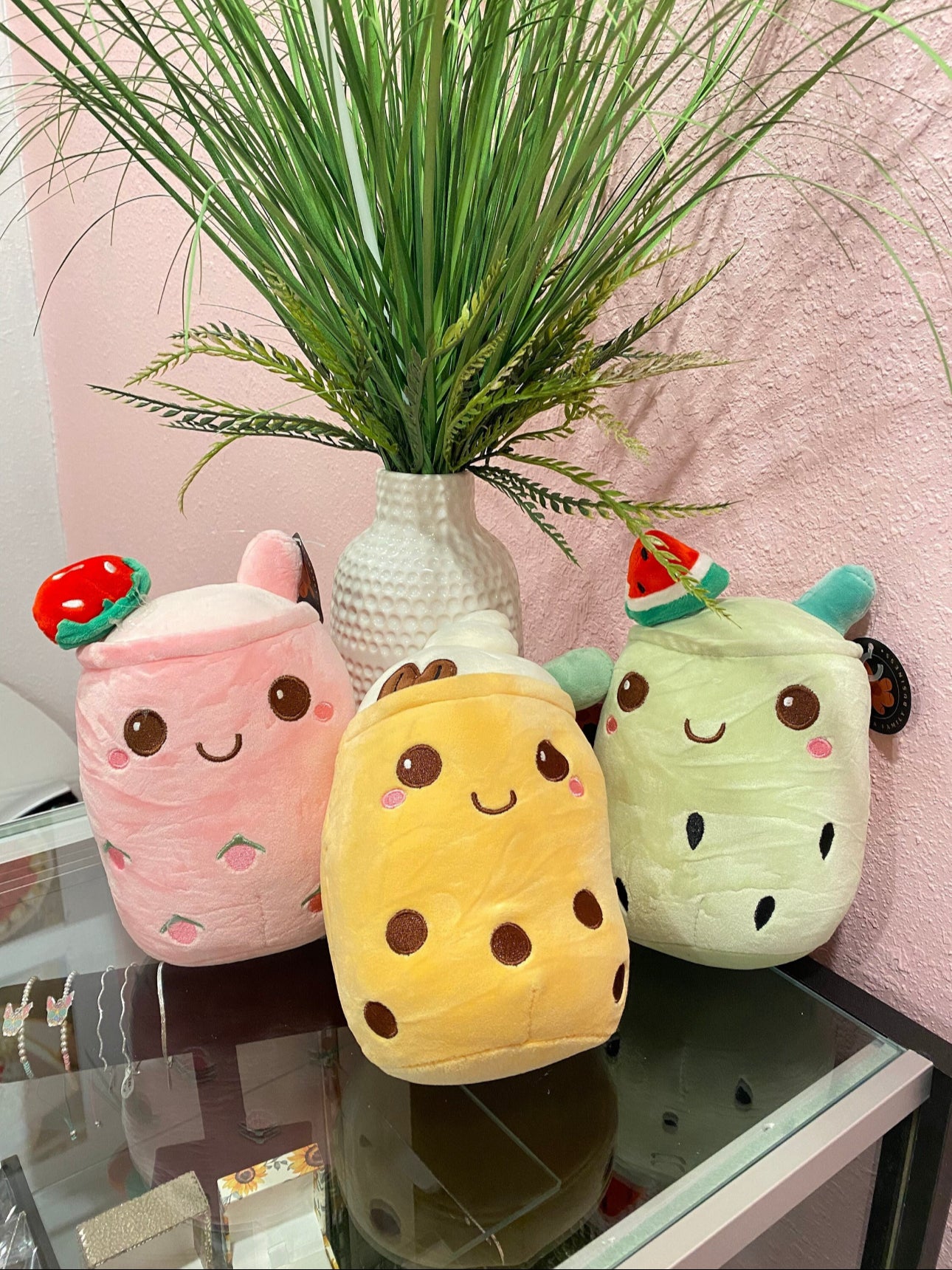 Boba plushies