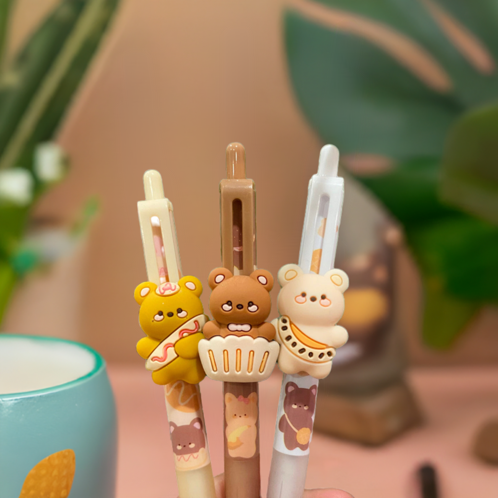 3-pack bear pen set