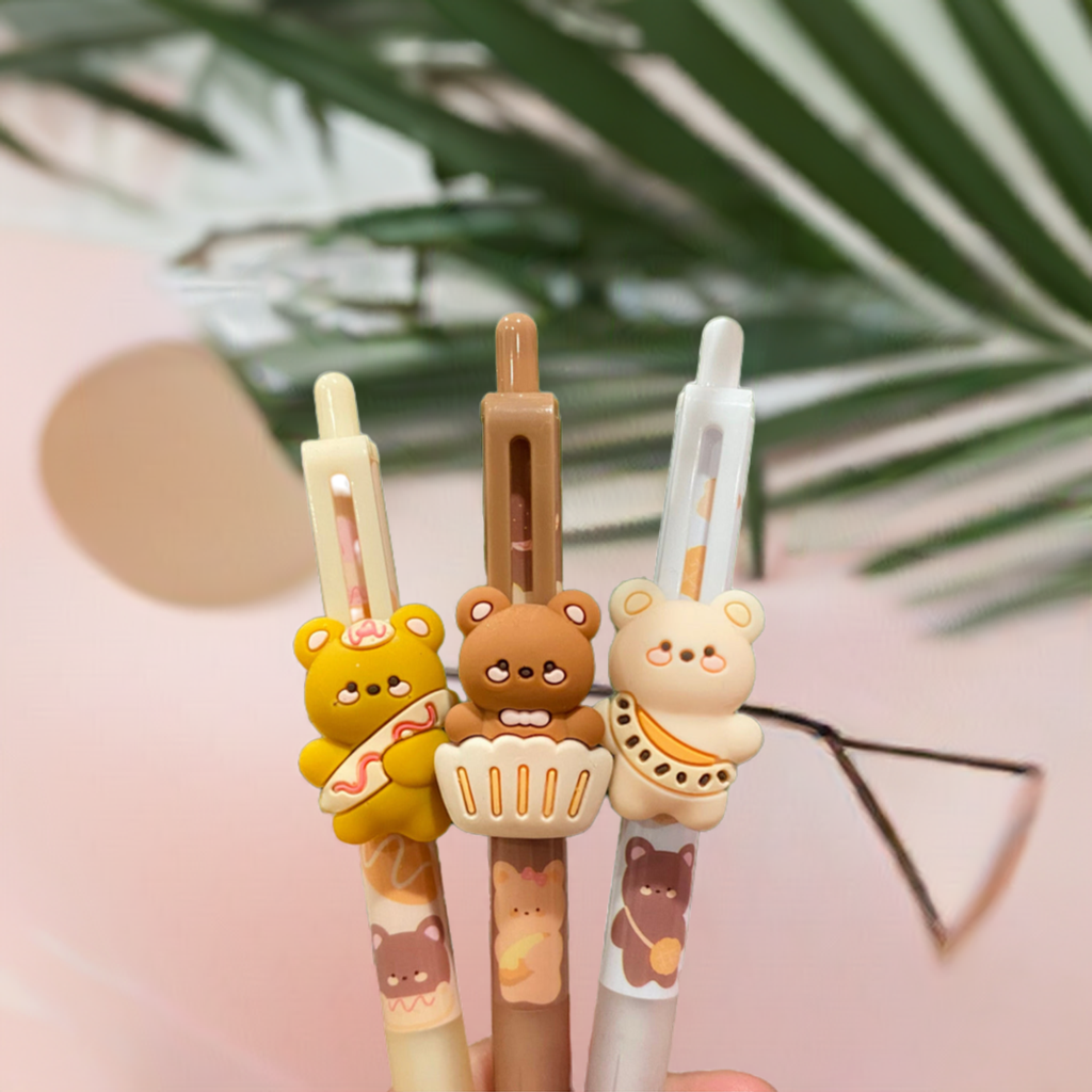 3-pack bear pen set