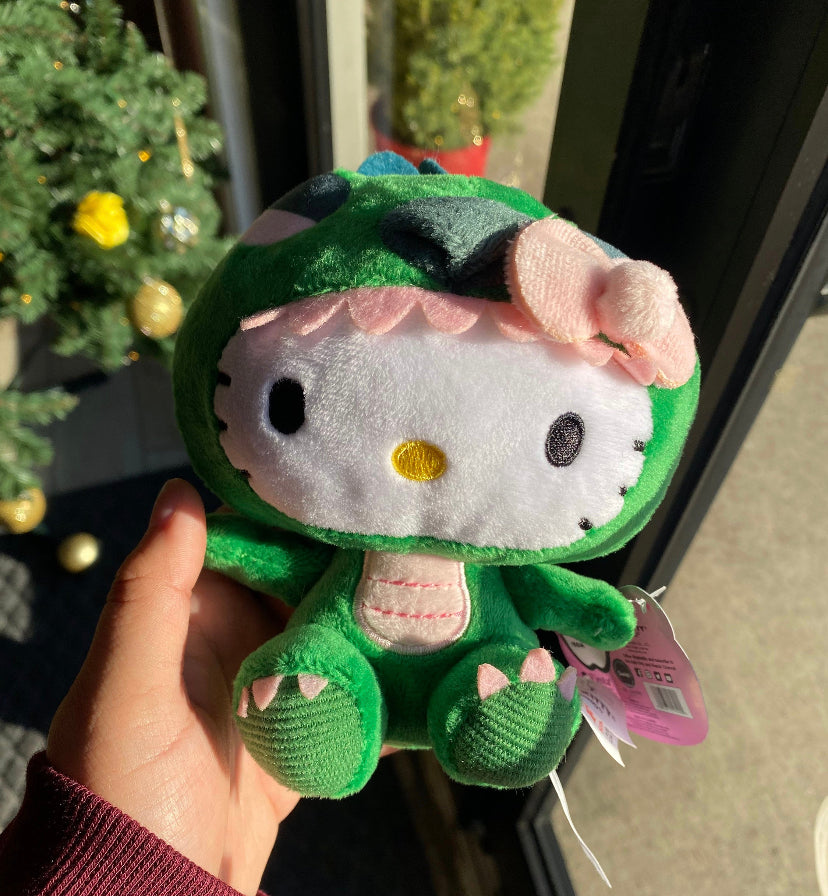 Hello kitty in dragon costume plushie
