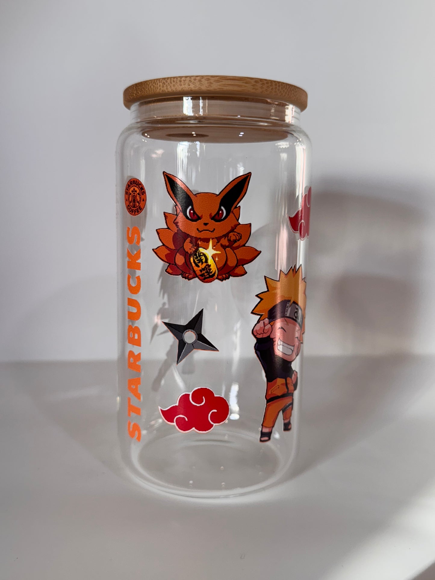 Naruto Starbucks glass cup