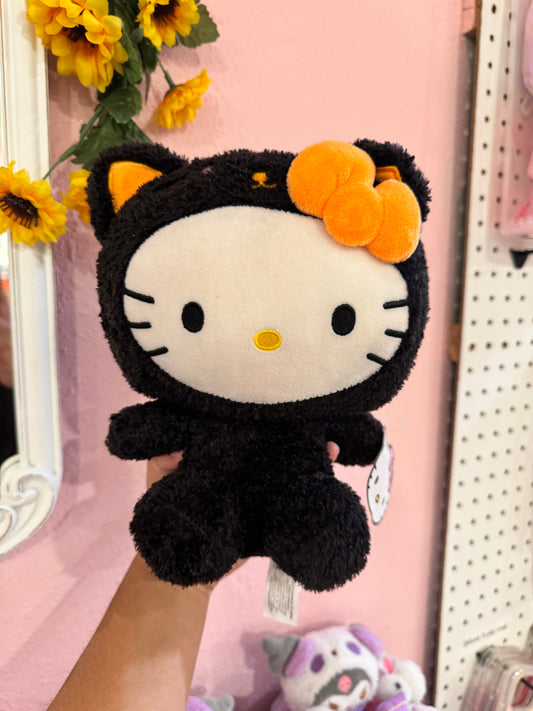 Hello kitty halloween black cat costume