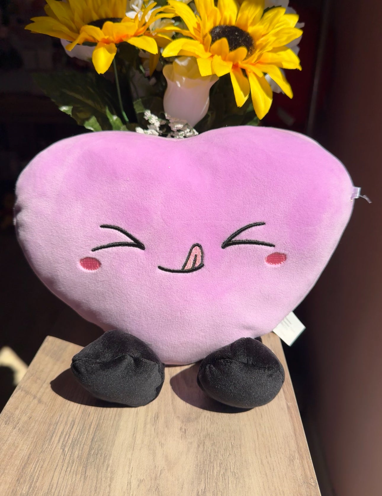 Heart shape plushie