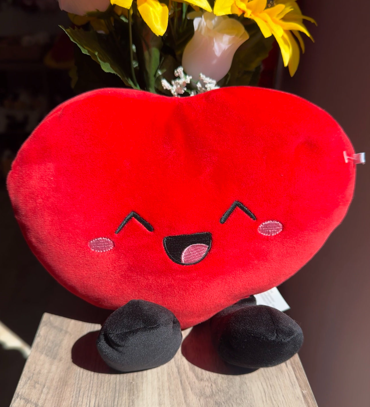 Heart shape plushie