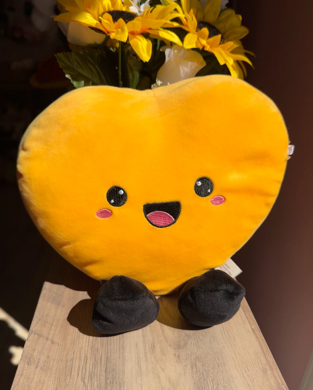 Heart shape plushie