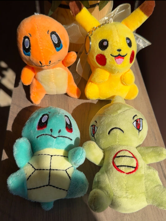 Pokémon keychain plush