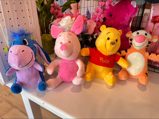 Winnie the pooh and friends plushies