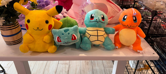 Pokémon plushies